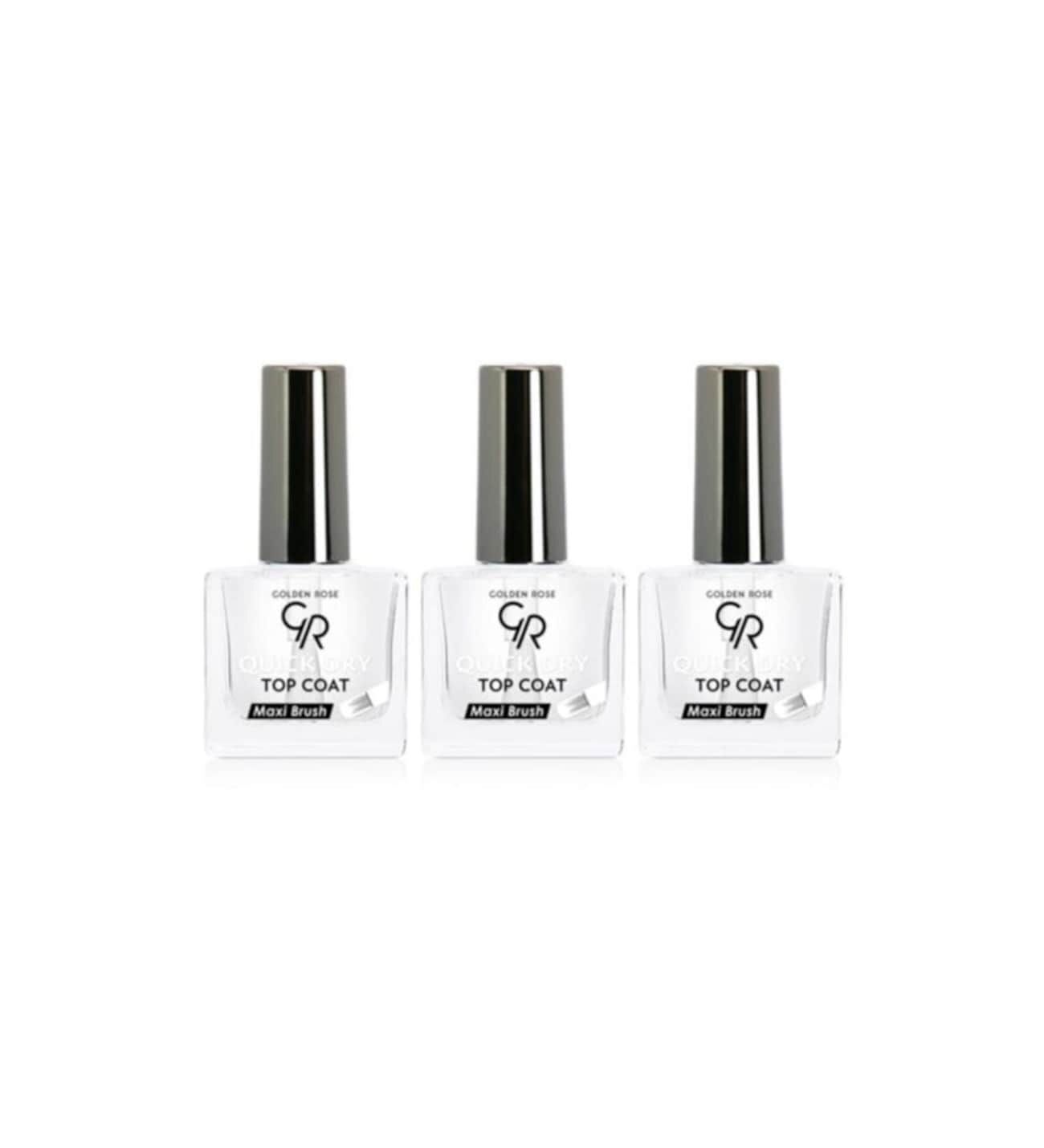 Golden Rose Quick Dry Top Coat Oje Kurutucu - 3 Adet