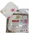 Moje Müslin Ağız Bezi Deniz Yıldızı Pembe 6'lı