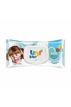Uni Baby Aktif Islak Mendil 24+ Ay 52 Yaprak
