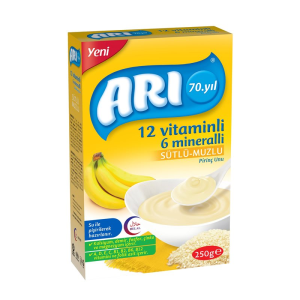 Ari 12 Vitaminli 6 Mineralli Sütlü Muzlu Pirinçli 200 G