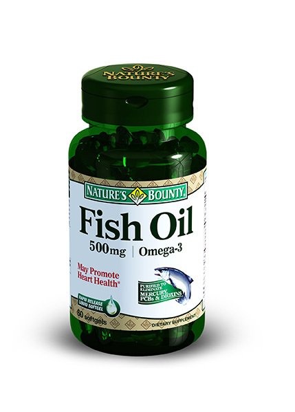 Nature'S Bounty Fish Oil 500 Mg Omega-3 60 Kapsül