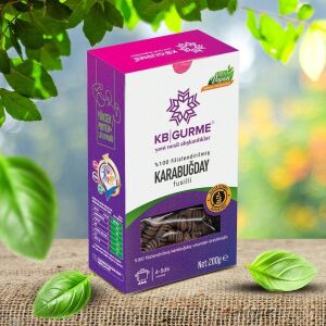 Kb Gurme Glutensiz Karabuğday Fusılli Burgu Makarna 200 gr