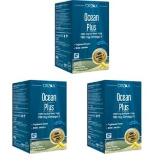 Ocean Plus Omega 3 1200 mg 50 Kapsül - 3 Adet