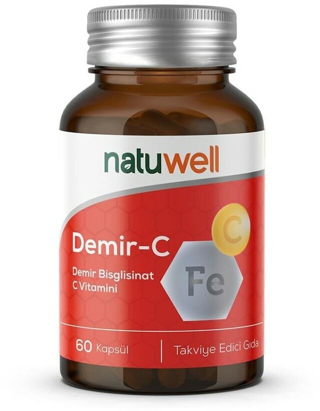 Natuwell Demir C 60 Kapsül