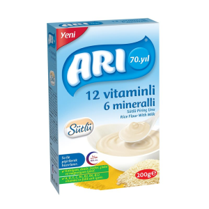 Ari 12 Vitaminli 6 Mineralli Sütlü Pirinçli 125 G