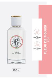 Roger Gallet Fleur De Figuier EDT 100 ml + Fleur Soap + Fleur Duş Jeli 50 ml - Kofre