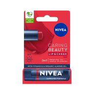 NIVEA LIP CHEEK CARING RED