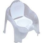 Moje Büyük Lazımlık Şeffaf Beyaz