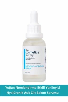 The Cosmetics Factory Yoğun Nemlendirme Etkili Yenileyici Hyalüronik Asit Cilt Bakım Serumu 30 ml