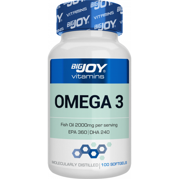 BigJoy Omega-3 100 Softgels