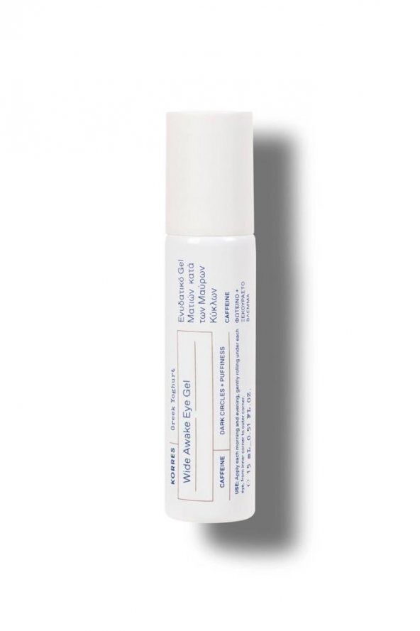 Korres Greek Yoghurt Wide Awake Göz Bakım Roll-On Jel 15 ml