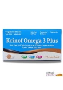Krinol Omega 3 Plus 60 Yumuşak Kapsül