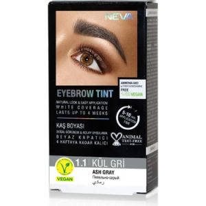 Neva Eyebrow Tint Kaş Boyası 1.1 Küllü Gri 15 ml