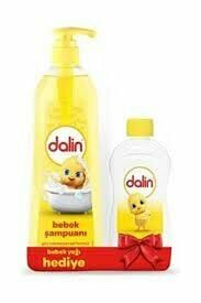 Dalin Bebek Şampuanı 700 ml + Vanilya Kokulu Bebek Yağı 100 ml Hediyeli