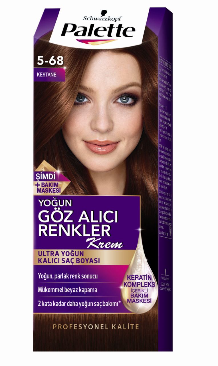 Palette Natural Göz Alici  5-68 Kestane