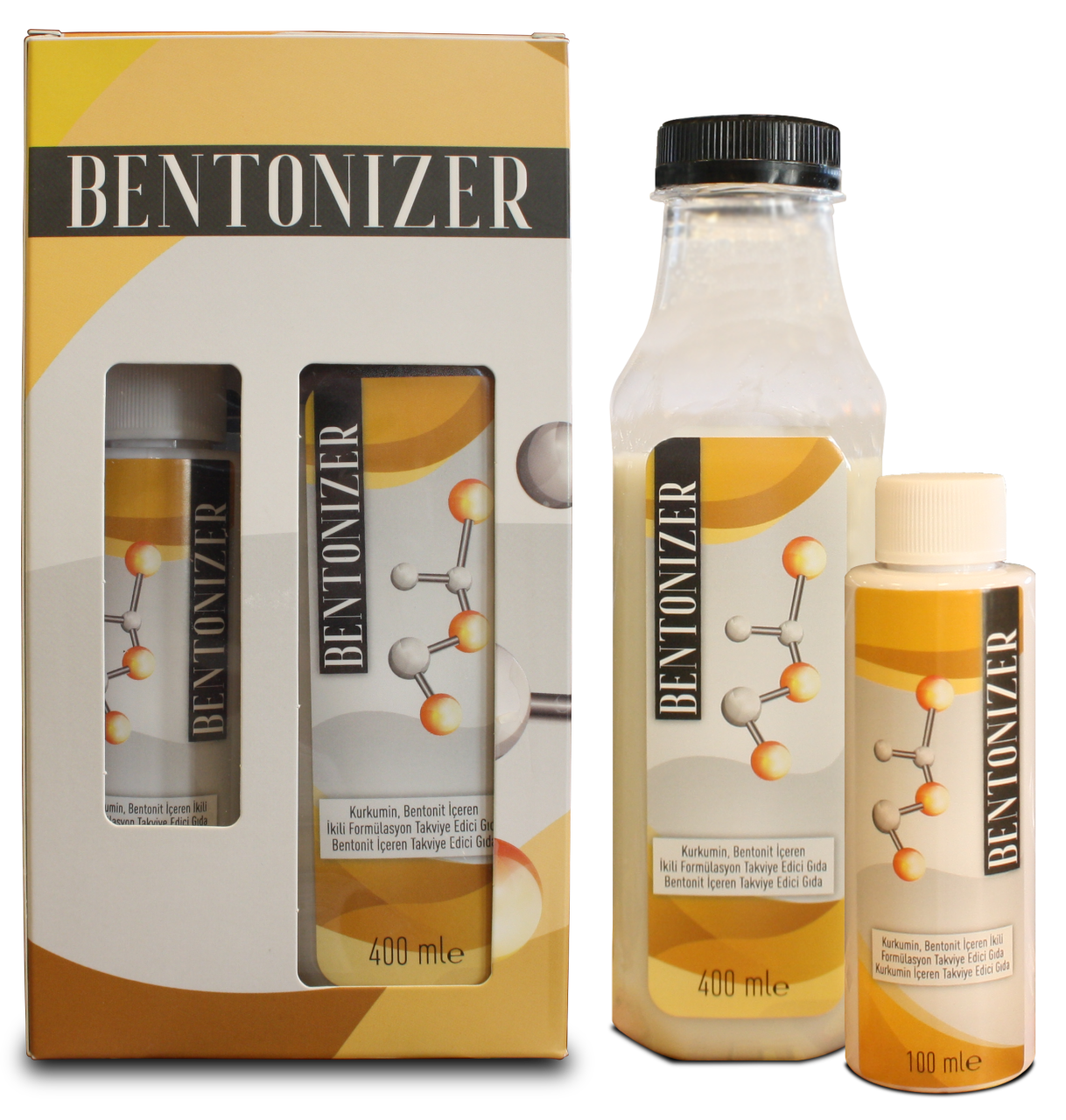 Mediclay Bentonitli Curcumin İçeren Takviye Edici Gıda 500 ml