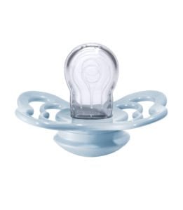 Bibs Supreme Silikon 6+ Ay Emzik - Baby Blue