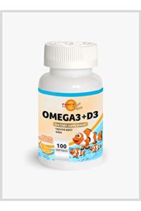 Force Nutrition Omega 3 D3 100 Softgels
