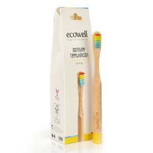 Ecowell Bambu Çocuk Diş Fırçası