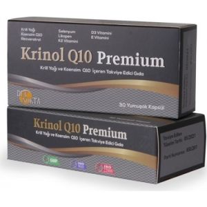 Krinol Q10 Premium 30 Yumuşak Kapsül