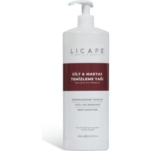 Licape İki Aşamalı Cilt ve Makyaj Temizleme Yağı 1000 ml