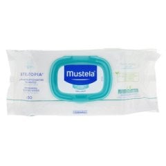 Mustela Stelatopia Yüz Temizleme Mendili Çok Kuru Cilt 50 li