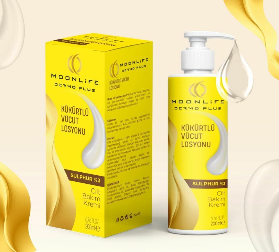 Moon Life Kükürtlü Sülfür Uyuz ve Kaşıntı Losyonu 200 ml