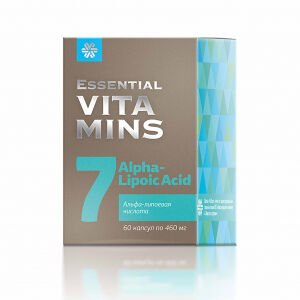Siberian Wellness Essentials Alpha Lipoic Acid 60 Kapsül