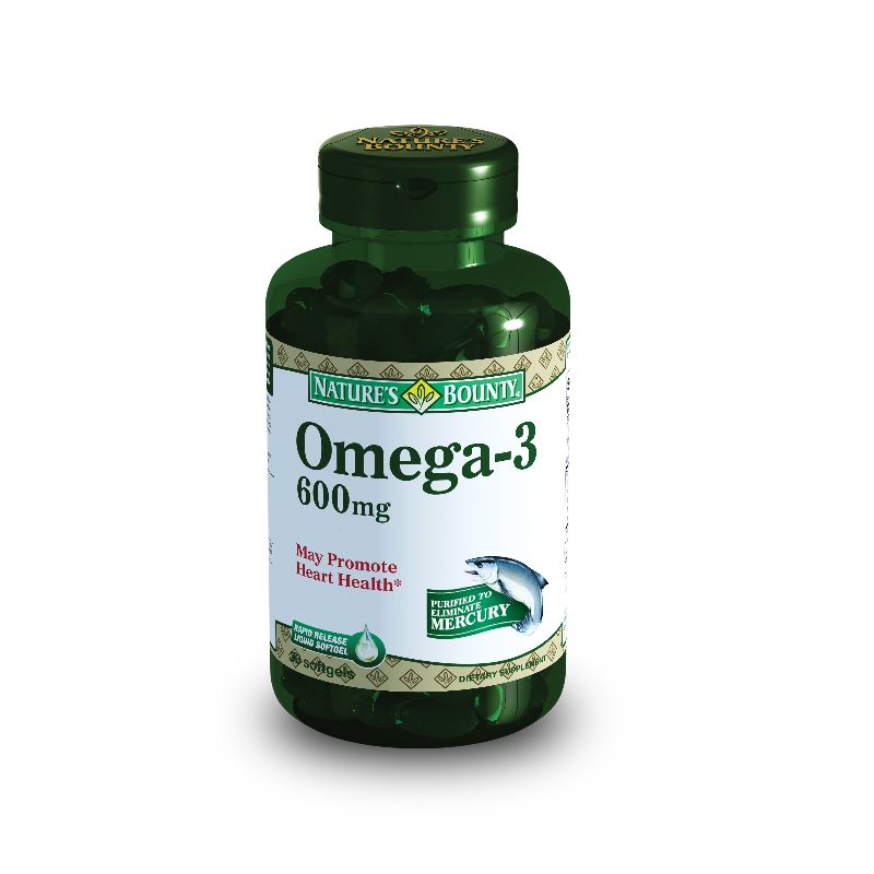 Nature'S Bounty Omega-3 600 Mg 30 Softgel
