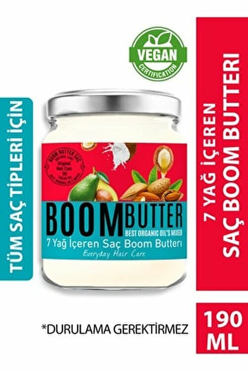 Herbal Science Boom Butter Saç Bakım Yağı 190 ml