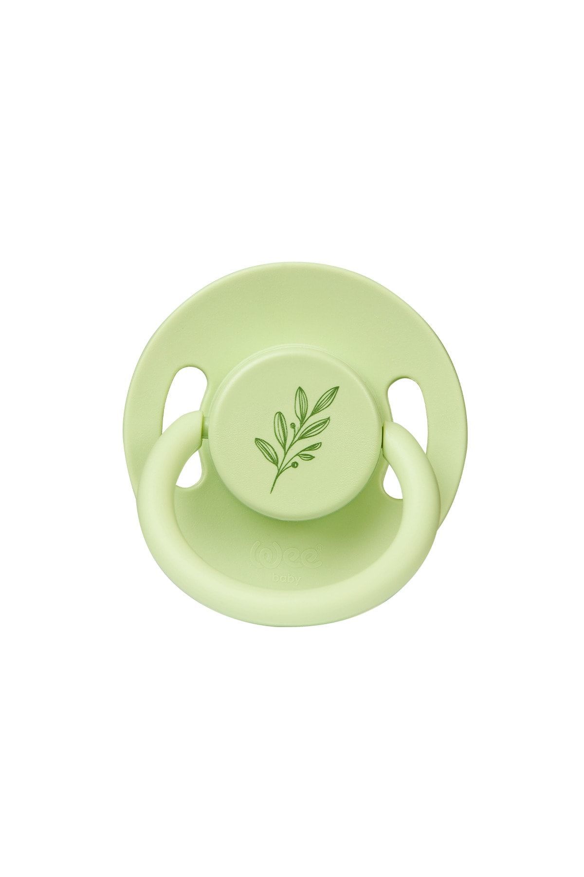Wee Baby Pure Kauçuk Uçlu Emzik No: 3 - Yeşil