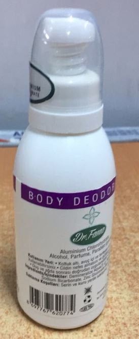 DR FAMA BODY DEO NATURAL 100ML