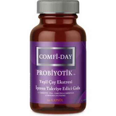 Comfi-Day Probiyotikli Yeşilçay 60 Kapsül