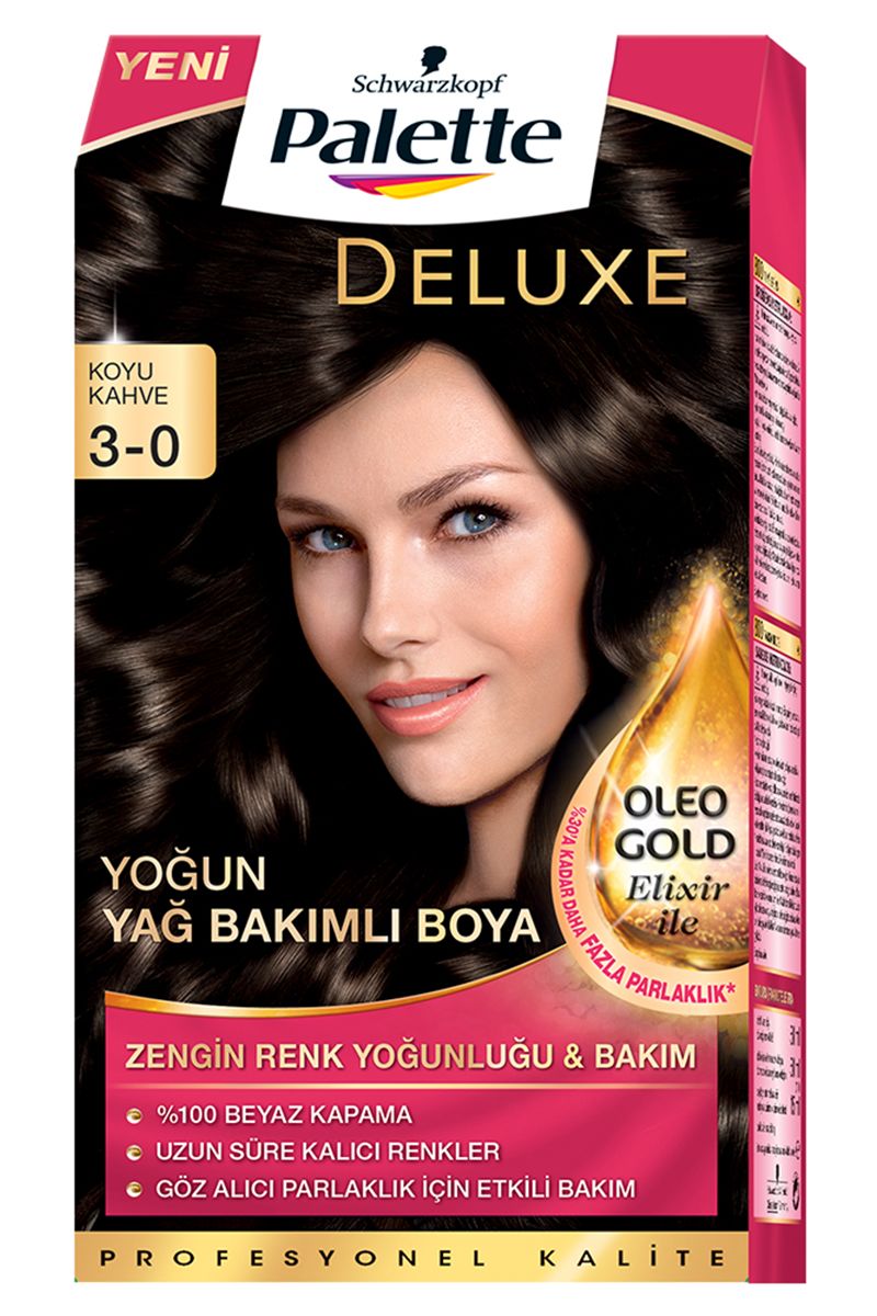 PALETTE DELUXE 3-0 KOYU KAHVE