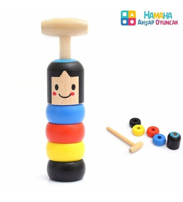 Hamaha Wooden Toys İpli Adam Kesme HMH-424
