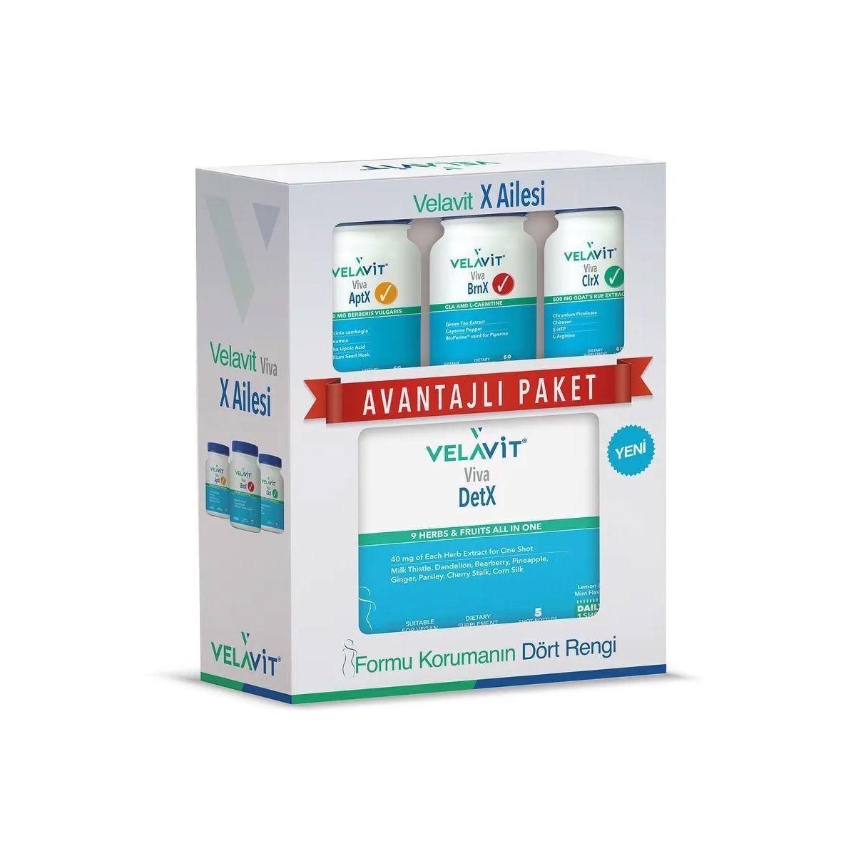 Velavit APTX 60 Tablet + BRNX 60 Tablet + CLRX 60 Tablet