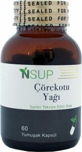 Nsup Çörekotu Yağı Soğuk Sıkım 60 Softgel