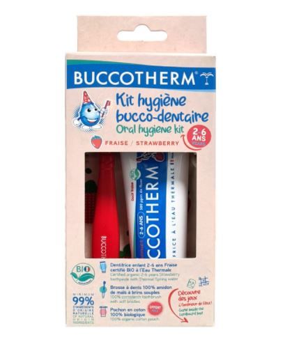 Buccotherm Çilekli Diş Macunu 50 ml + Diş Fırçası