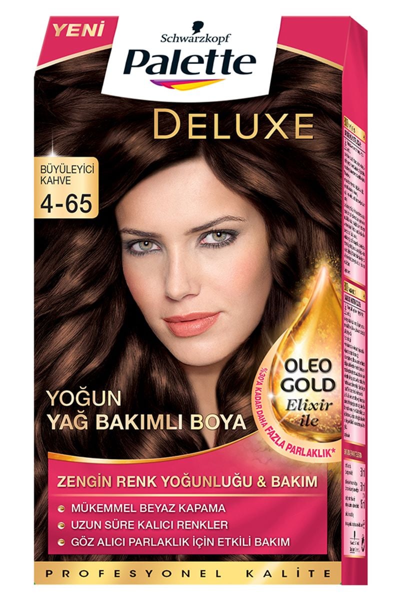 PALETTE DELUXE 4-65 BUYULEYICI KAHVE (SONGULODEN IN RENGI)