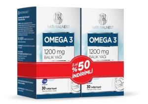 Naturalnest Omega3 30 Kampanya 2 %50 Indırımlı