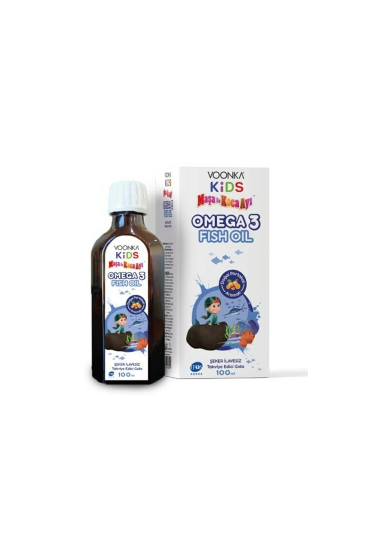 Voonka Kids Omega 3 Fishoil 100 ml