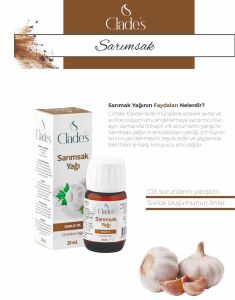 Clade's Sarımsak Yağı 20 ml