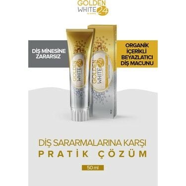 Golden White 24 By Bubbly Diş Macunu 50 ml