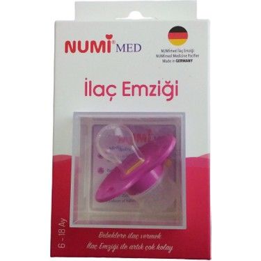 Numimed İlaç Emziği 6-18 Yaş Pembe