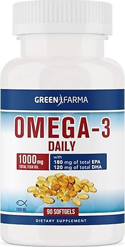 Green Farma Omega 3 Daily 1000 mg 90 Softgels