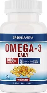 Green Farma Omega 3 Daily 1000 mg 90 Softgels