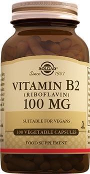 S Vıtamın B2 Rıboflavın 100 Cap.