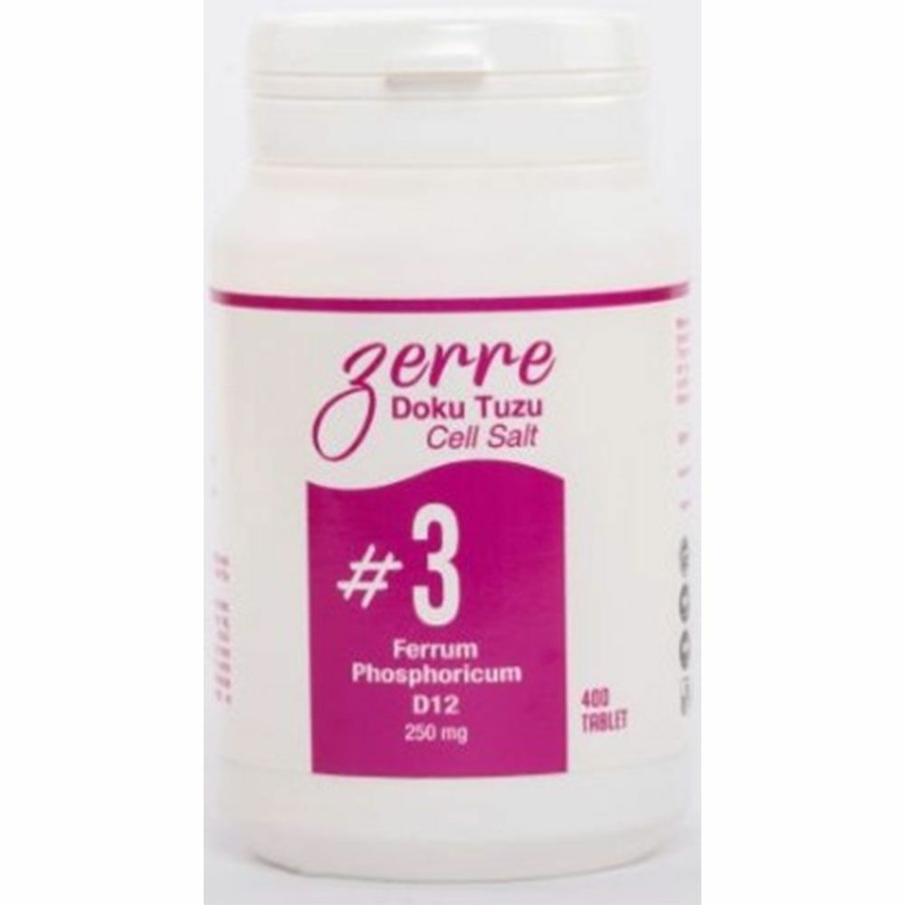 Zerre Doku Tuzu No: 3 250 mg 400 Tablet