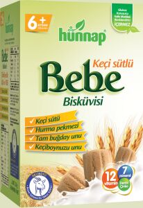 HUNNAP BEBE BISKUVISI KECI SUTLU
