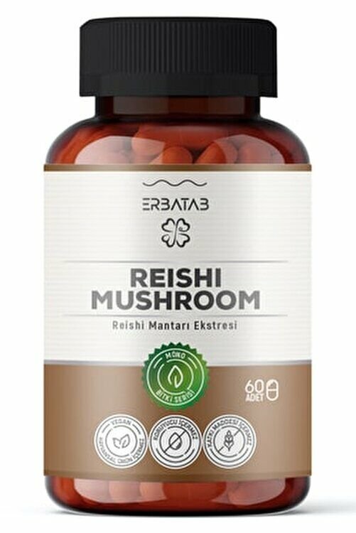 Erbatab Reishi Mantarı Ekstresi 60 Kapsül